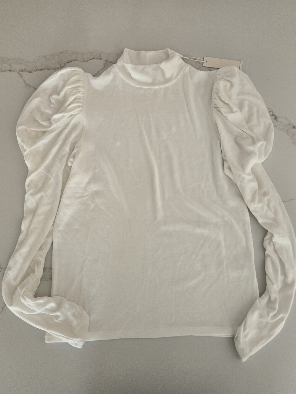 NWT Rebecca Taylor Puff Sleeve Top